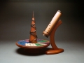 Carousel Series 2, Mahogany and Ebony.